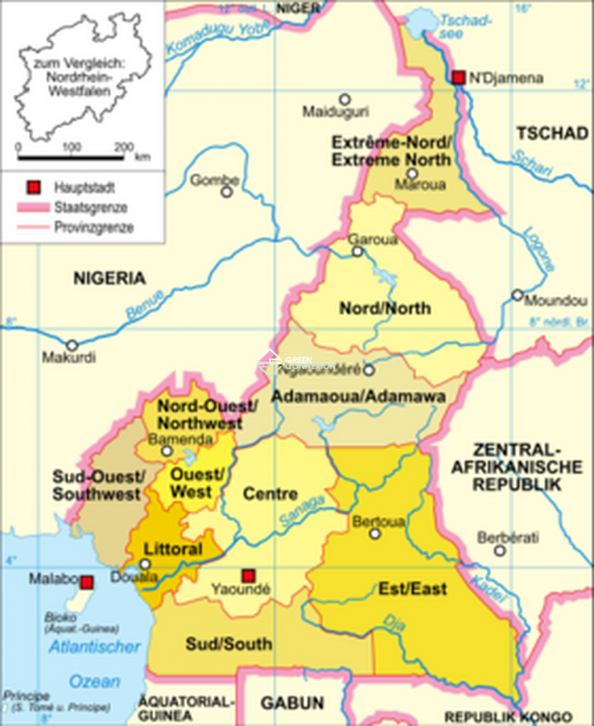 Localization Of River Sanaga In Cameroon. Source Wikipedia  838x1024 